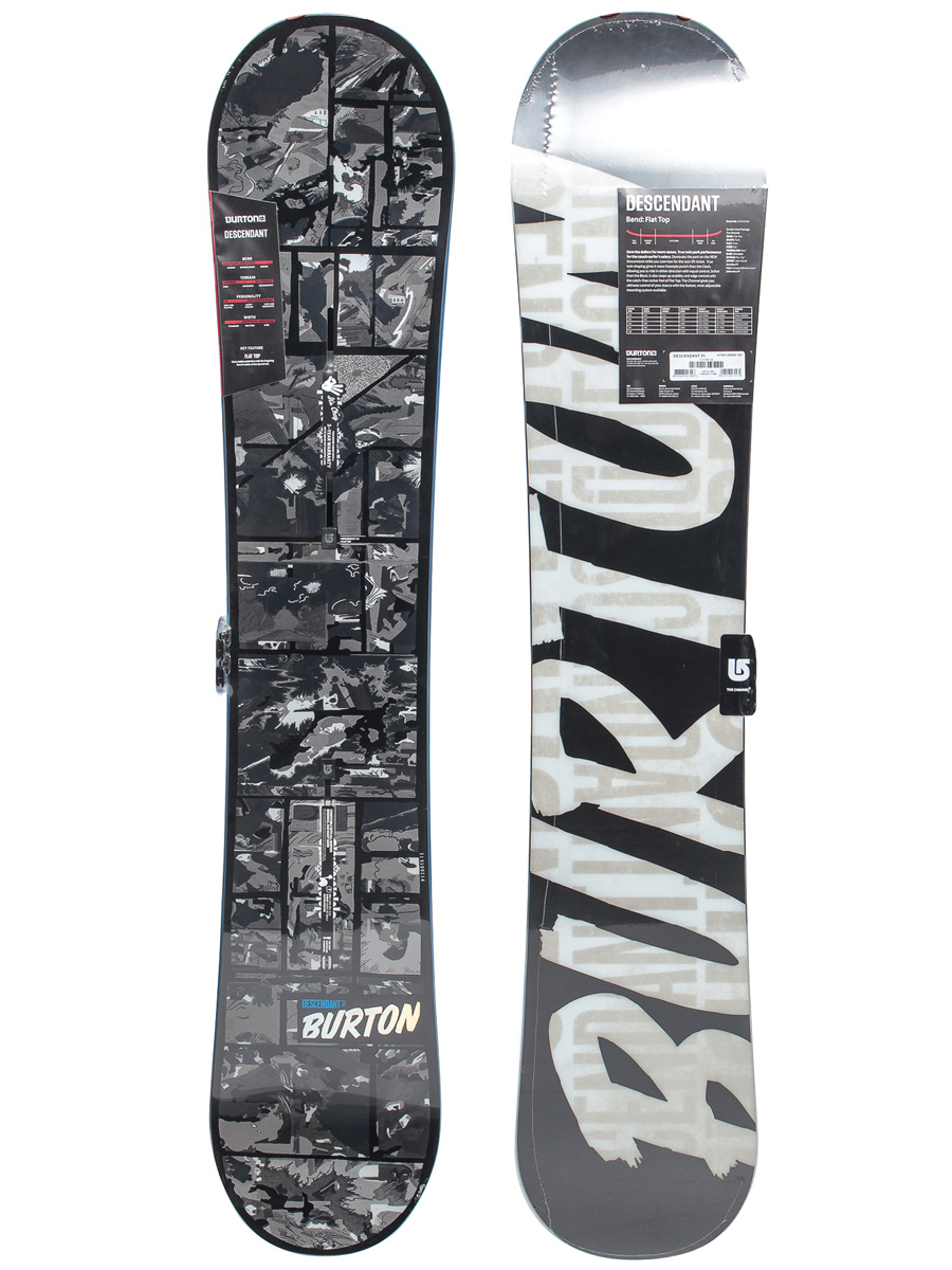 Deska snowboardowa Burton Descendant 151 - szary