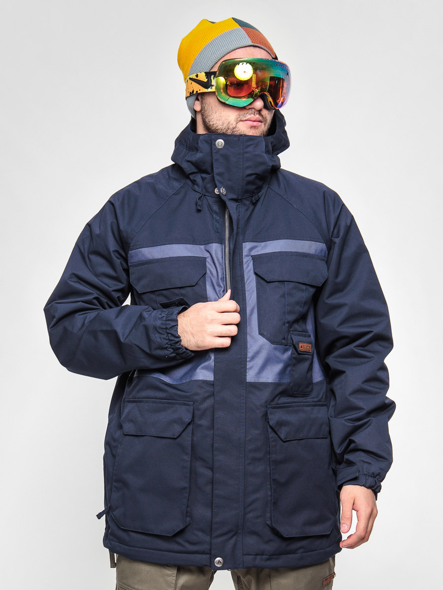 Męska Kurtka snowboardowa Burton Frontier (ballpoint/blue lake)