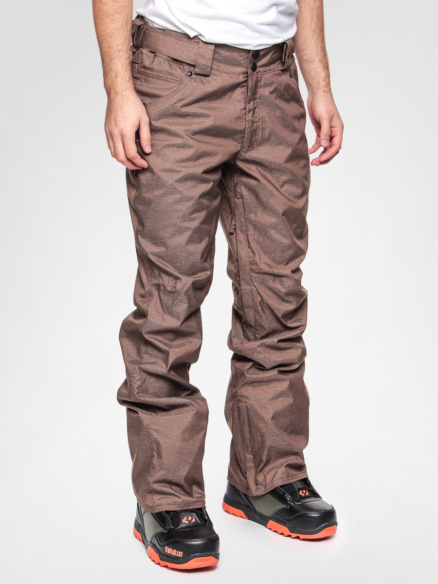 Męskie Spodnie snowboardowe ThirtyTwo Wooderson (chocolate)