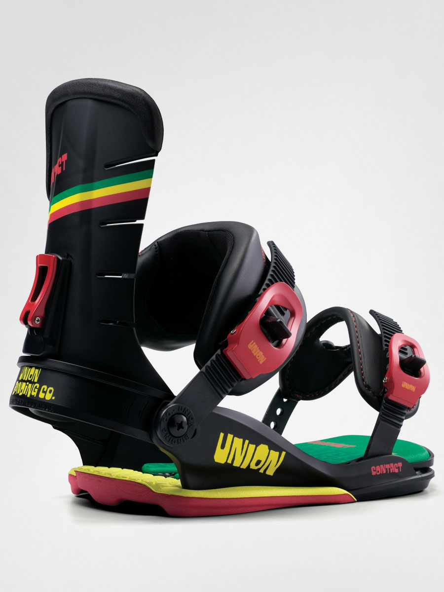 Męskie Wiązania snowboardowe Union Contact (rasta)