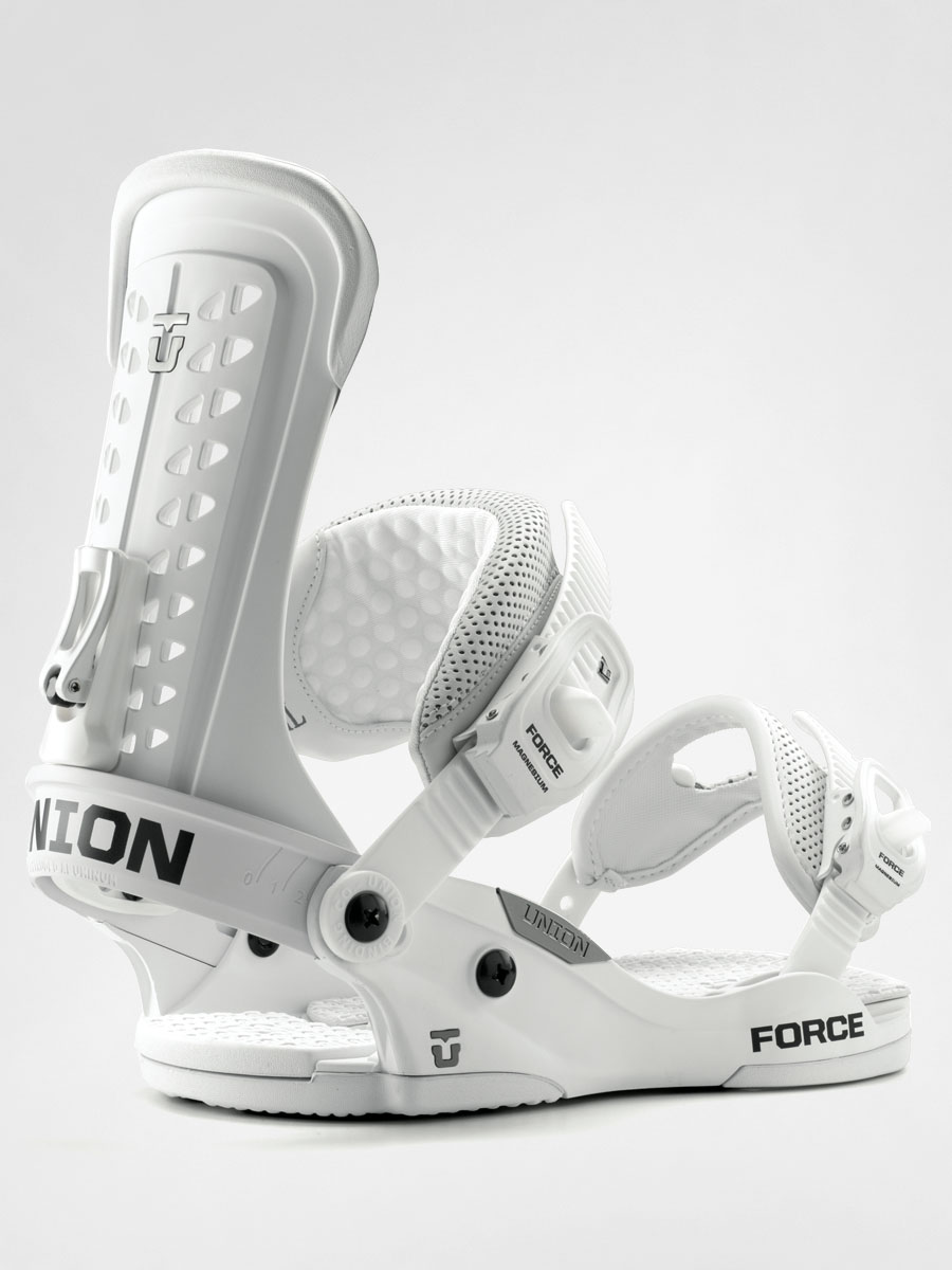 Męskie Wiązania snowboardowe Union Force (matte white)