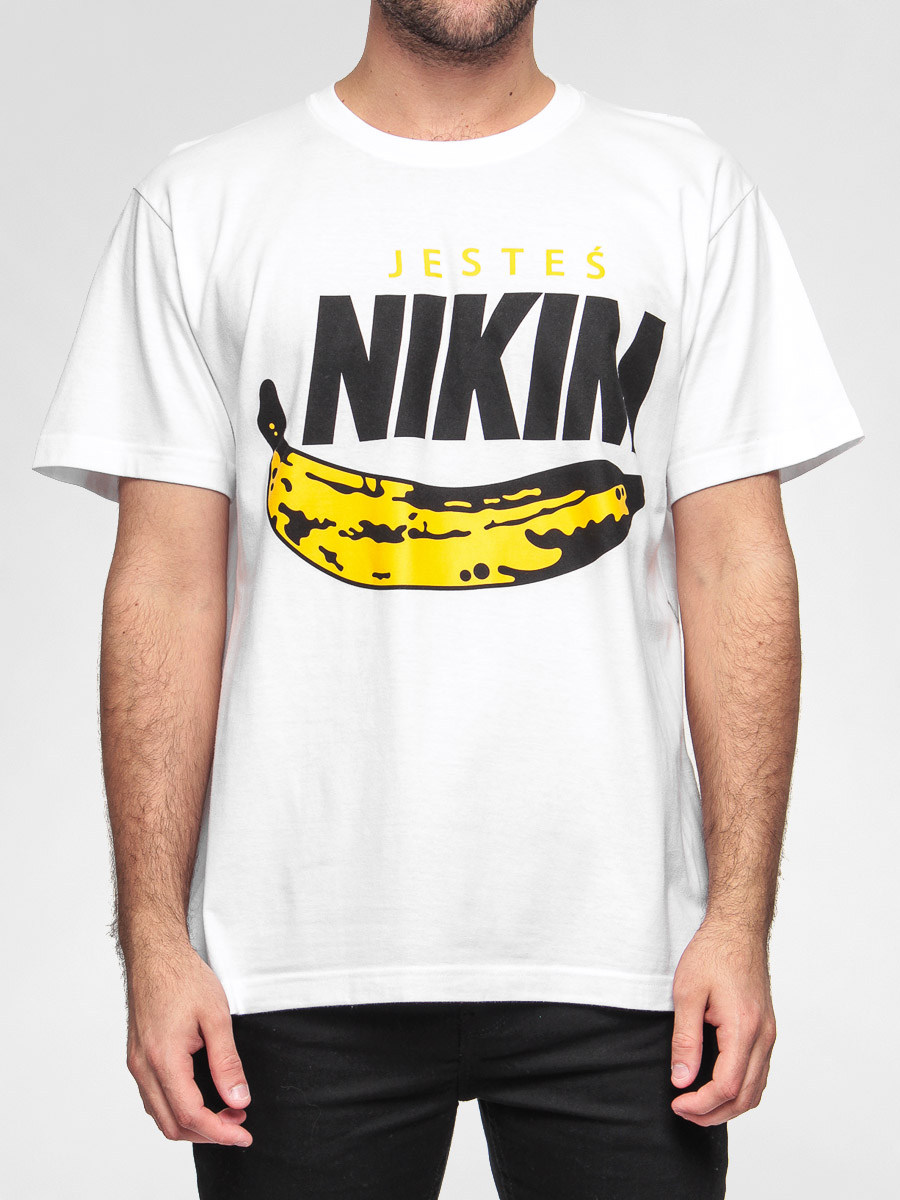 T-shirt Dziedzic Pruski Jesteś Nikim (wht)
