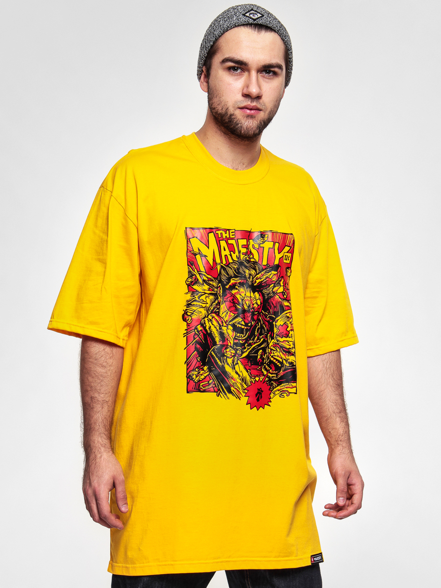T-shirt Majesty Clash Tall (yellow)