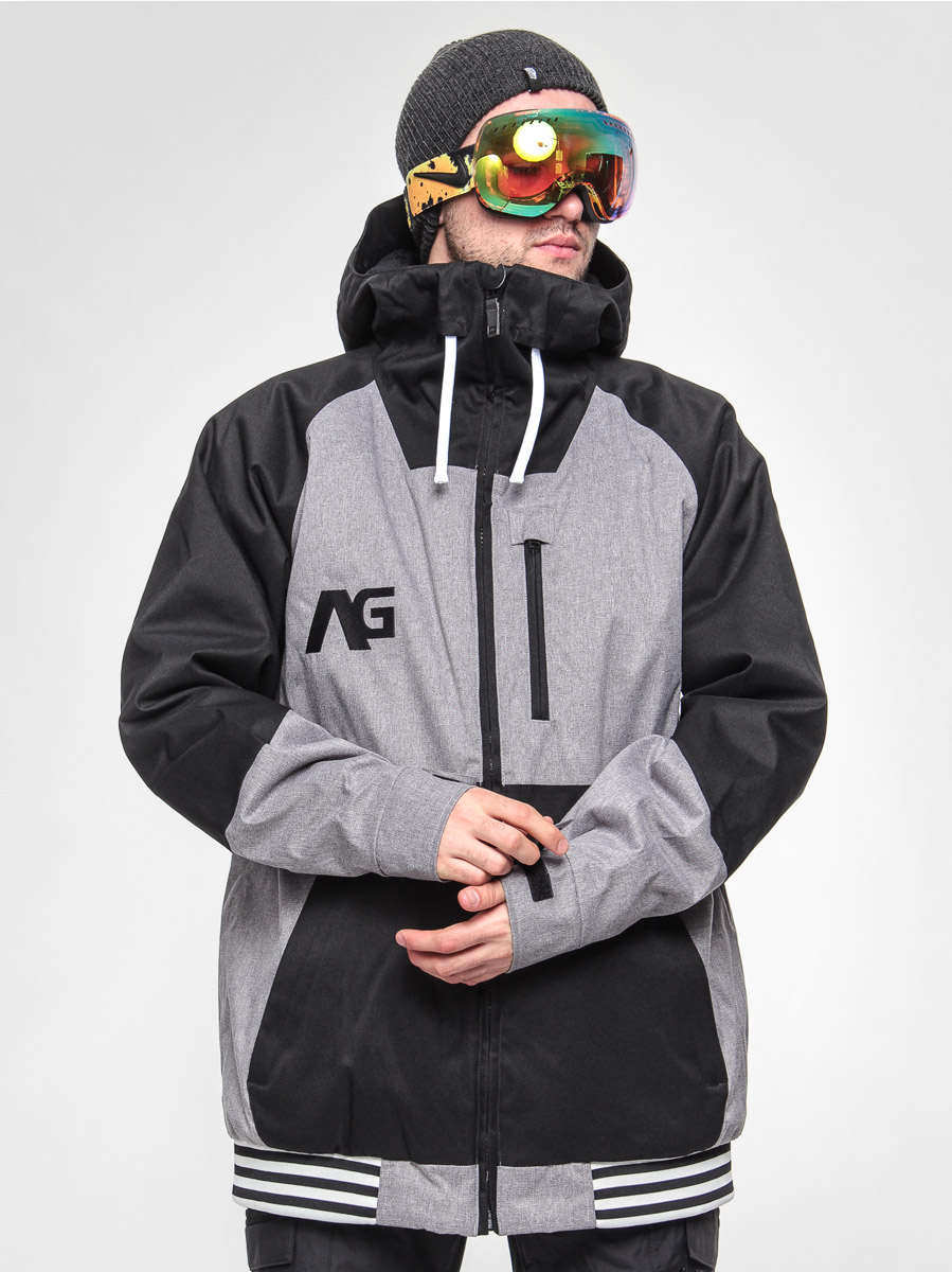 Męska Kurtka snowboardowa Analog Greed (grey sky heather/true black)