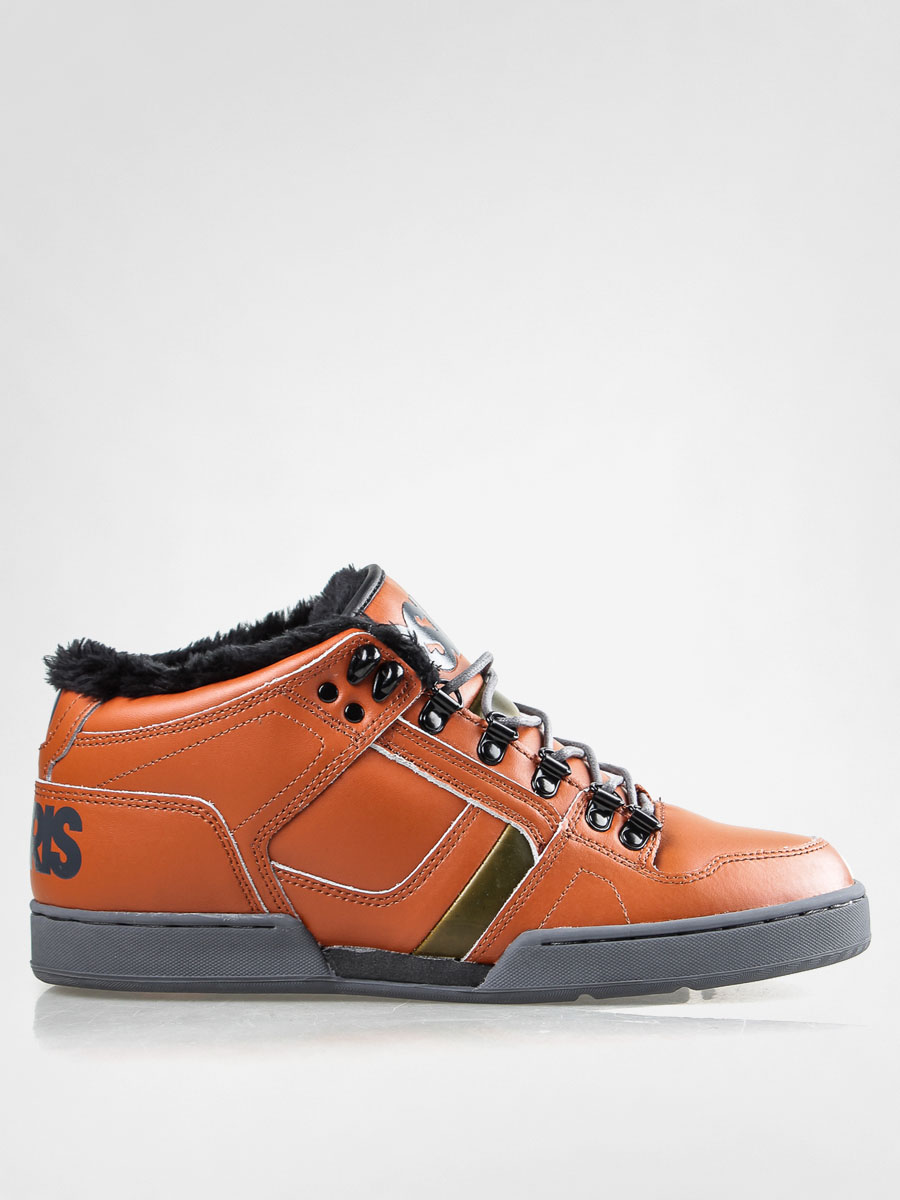 Buty Osiris NYC 83 MID SHR pomarańczowy (charcoal/orange/black)