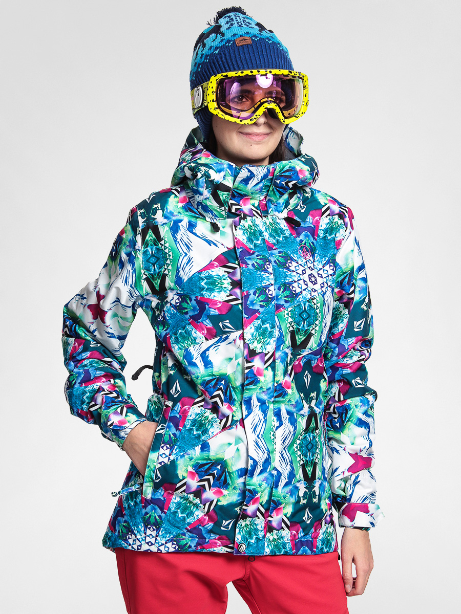 Damska Kurtka snowboardowa Volcom Slogan Ins (wht)