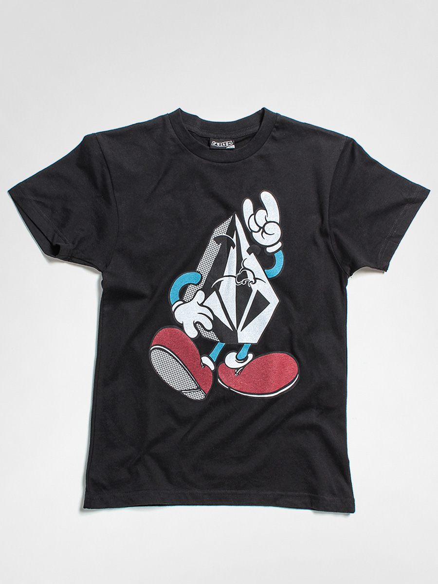 Dziecięcy t-shirt Volcom Mr Stone (blk)