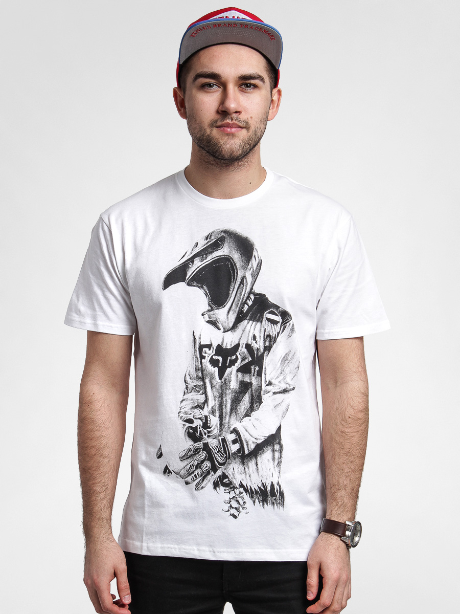 T-shirt Fox Death By Momentum (white)
