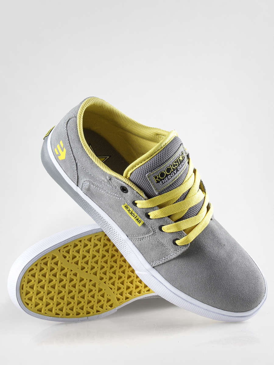 Buty Etnies Rockstar Barge Ls szary gry yel