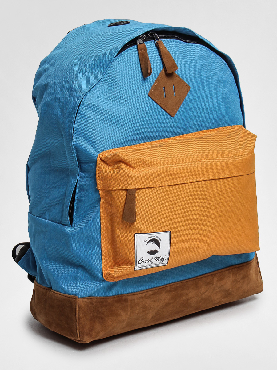 Plecak Cartel Classic (mat blue/warm red)