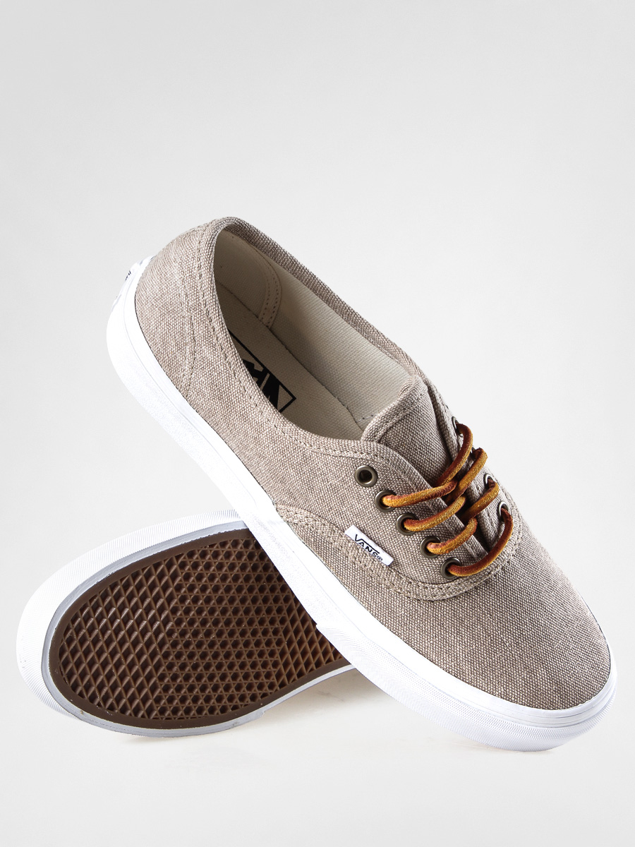 vans authentic cream blue