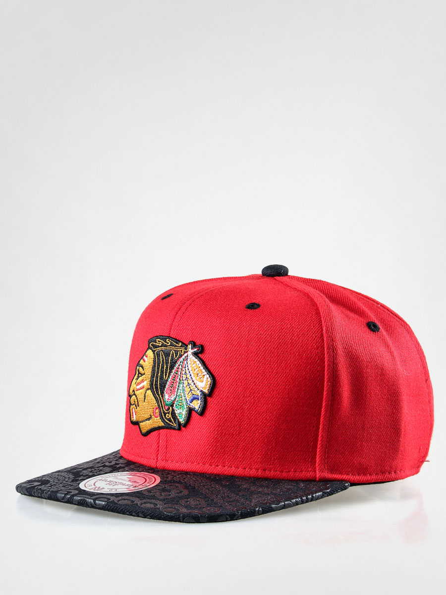 Czapka z daszkiem Mitchell & Ness Chicago Blackhawks 13 ZD