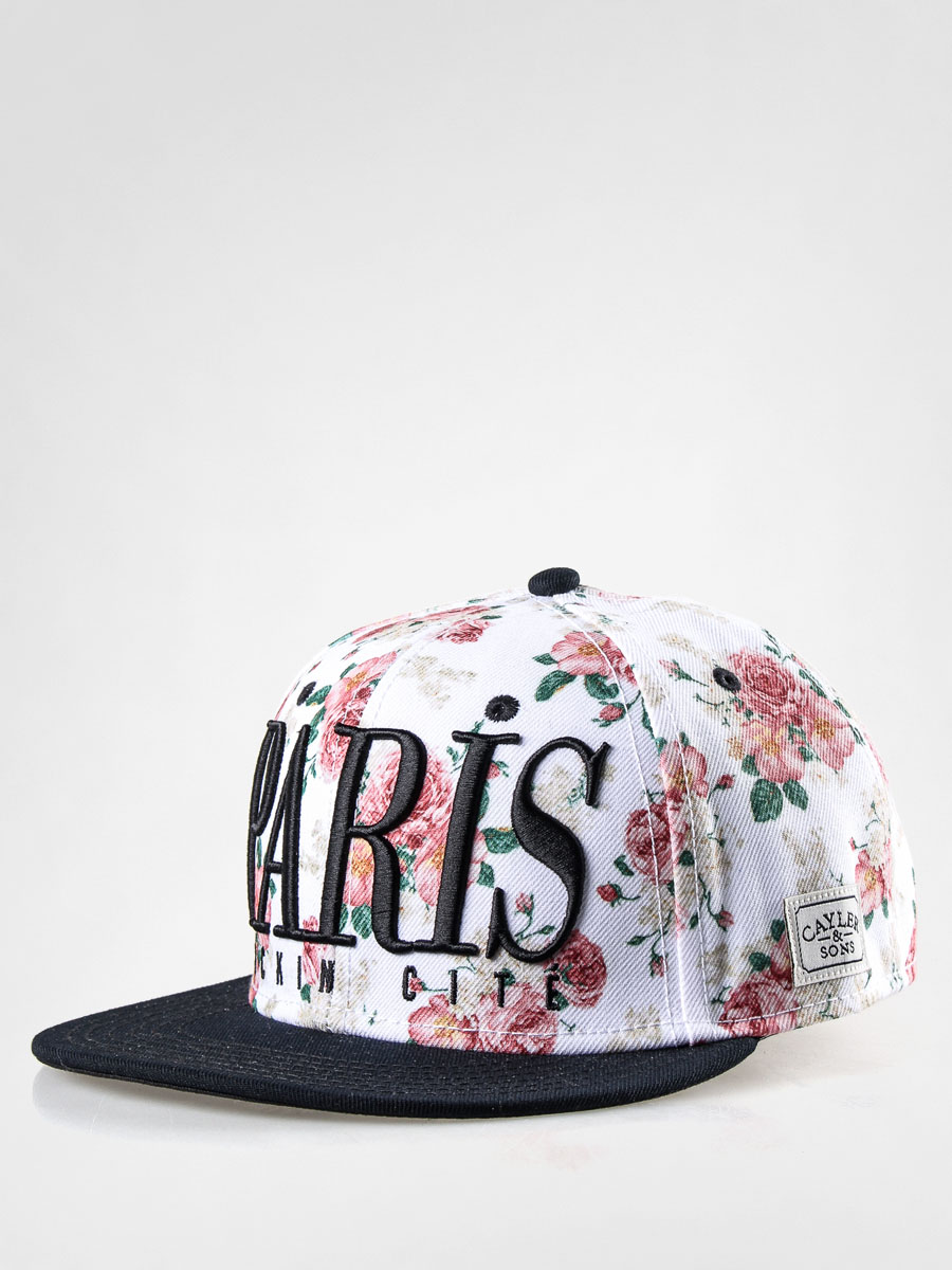 Czapka z daszkiem Cayler & Sons Paris City Snapback ZD (off white/rose/black)