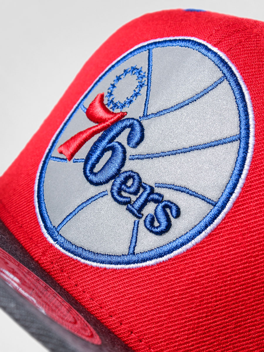 Czapka z daszkiem Mitchell & Ness Philadelphia 76ers 7 ZD