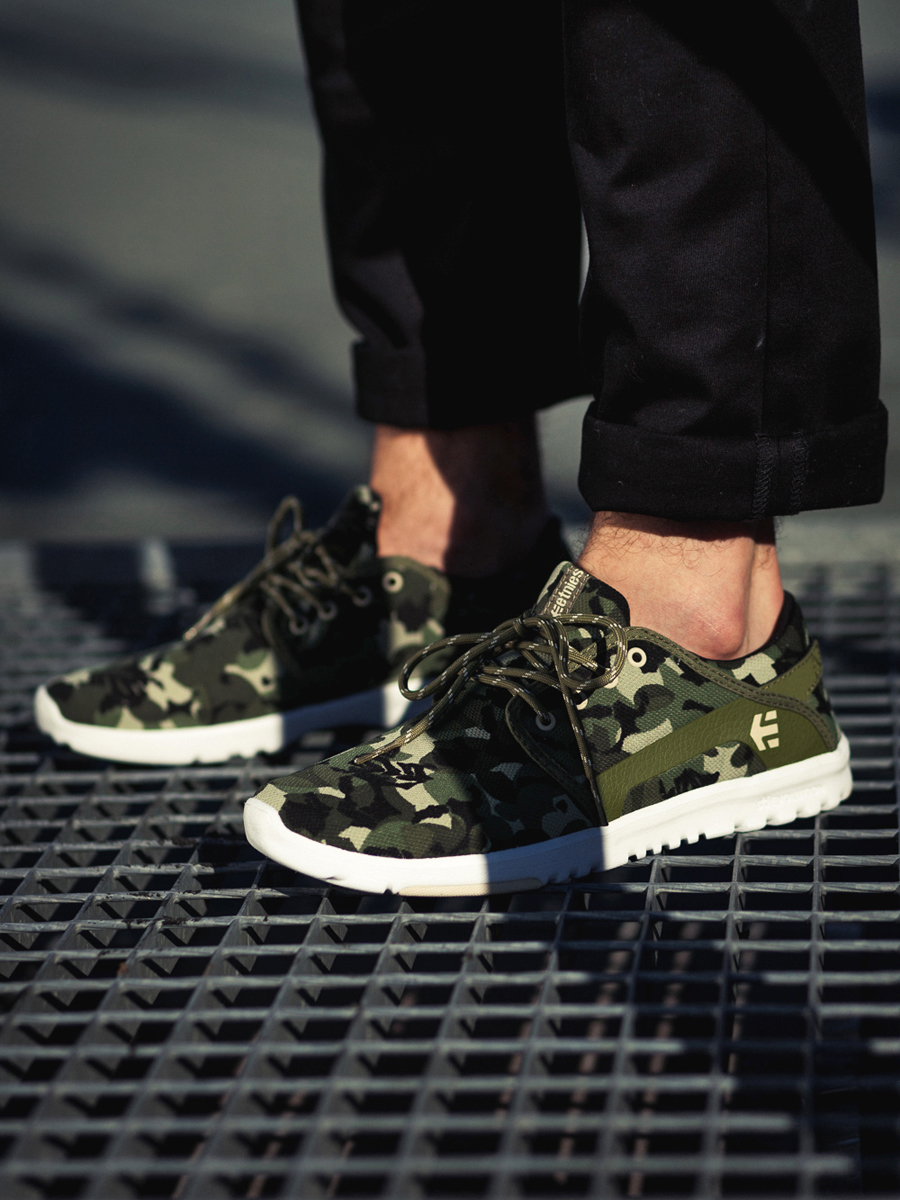 etnies scout camo