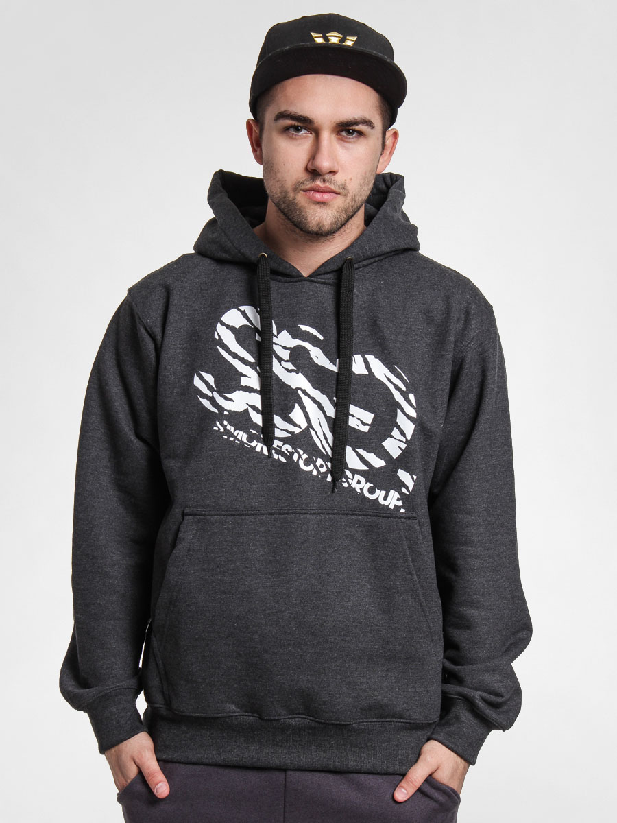 Bluza z kapturem SSG Big Lines (dk grey)