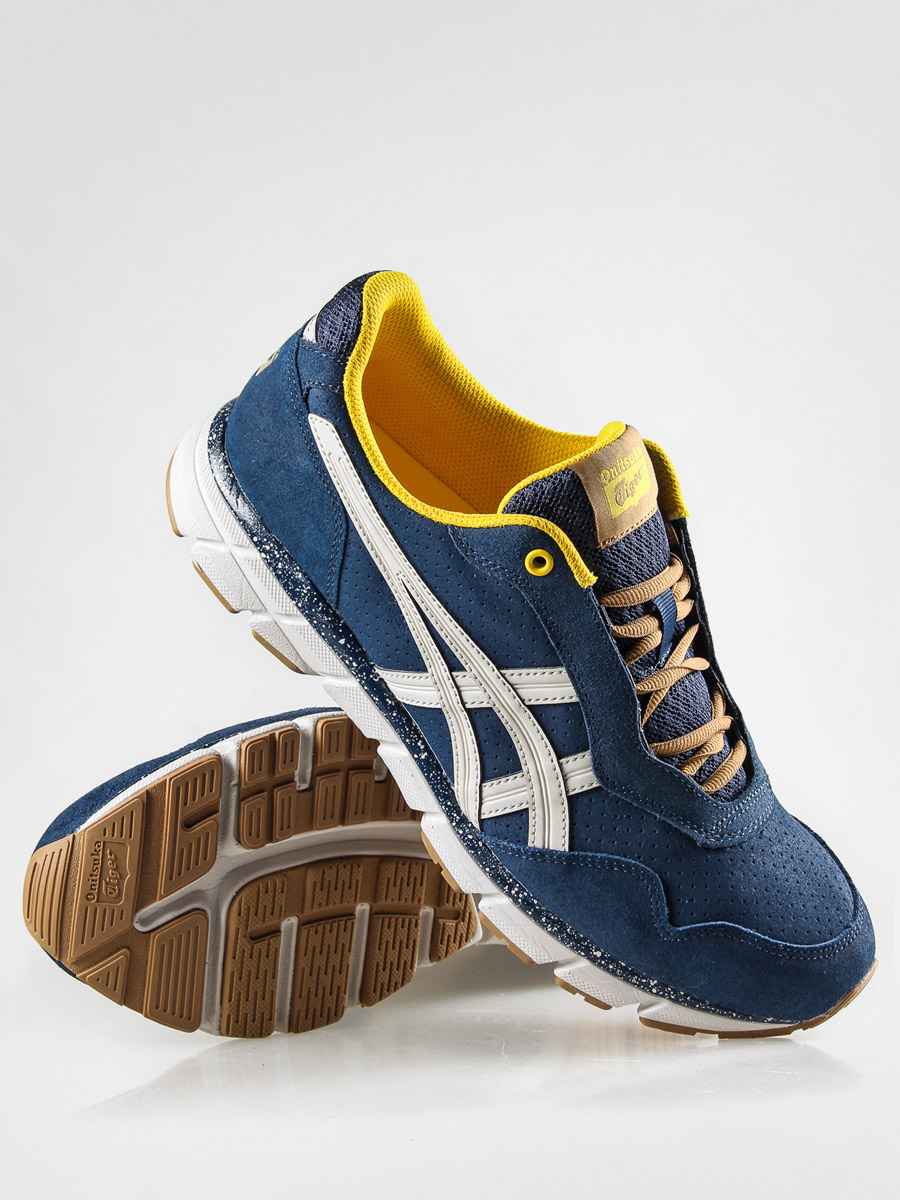 OGASAKA - arasanda Asics Onitsuka Tiger Mens Harandia Mid Top Shoes Grey Soft Grey