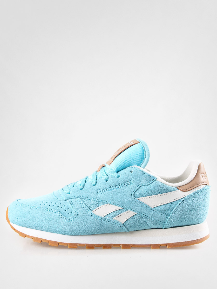 Buty Reebok Cl Leather Suede Wmn (blue/chalk/sandtrap)