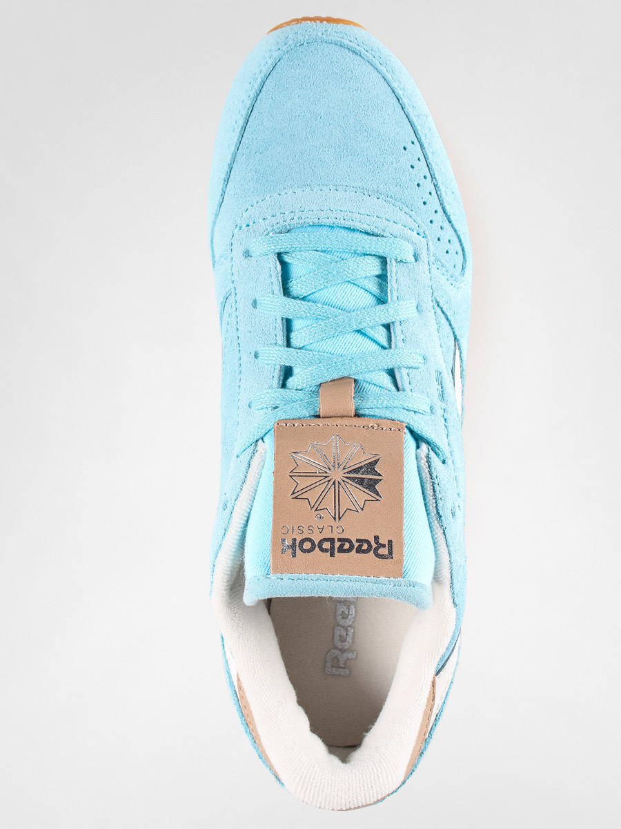 Buty Reebok Cl Leather Suede Wmn (blue/chalk/sandtrap)