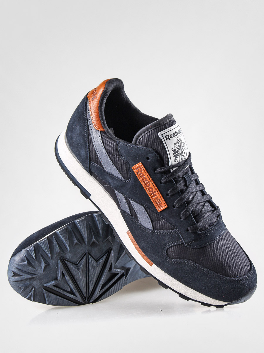 Buty Reebok Cl Leather Utility (black/graphite/sandtrap)