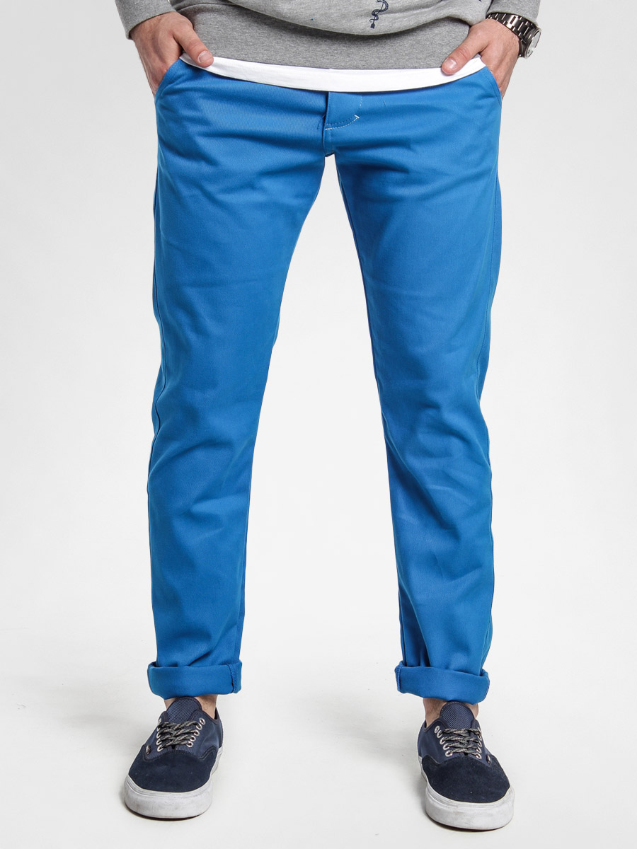 Spodnie Turbokolor Chinos Slim Fit (blue)