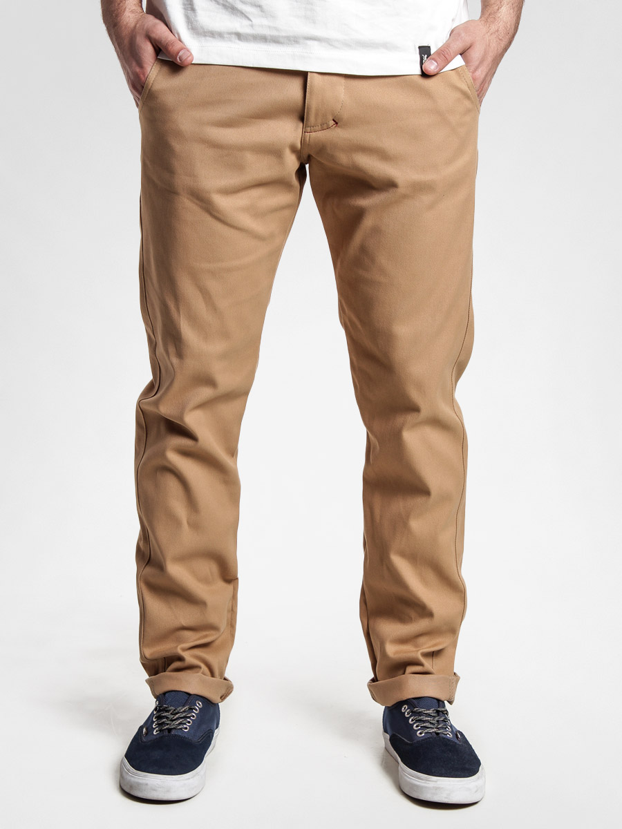 Spodnie Turbokolor Chinos Slim Fit (khaki)