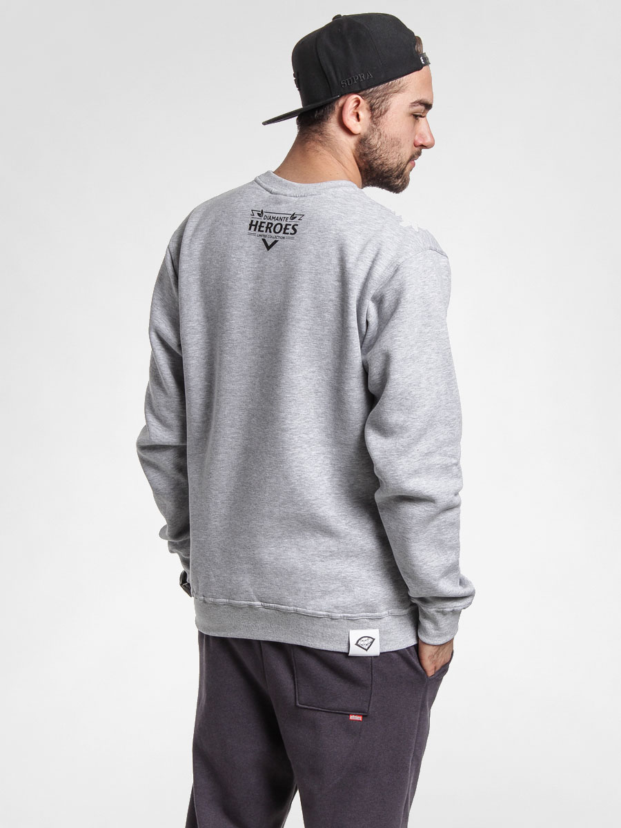 Bluza Diamante Wear Rocky Balboa Hero (gry/)