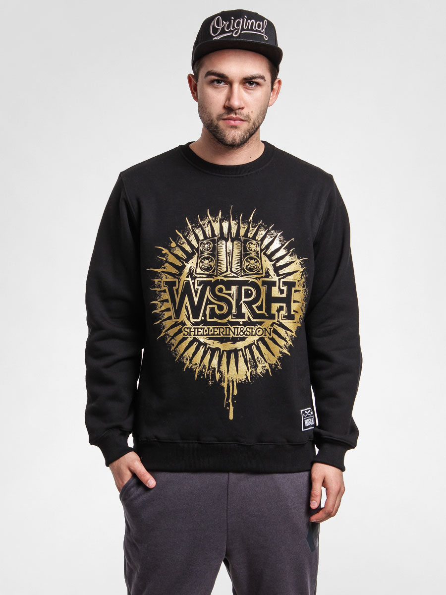 Bluza WSRH Slonce (black/gold)