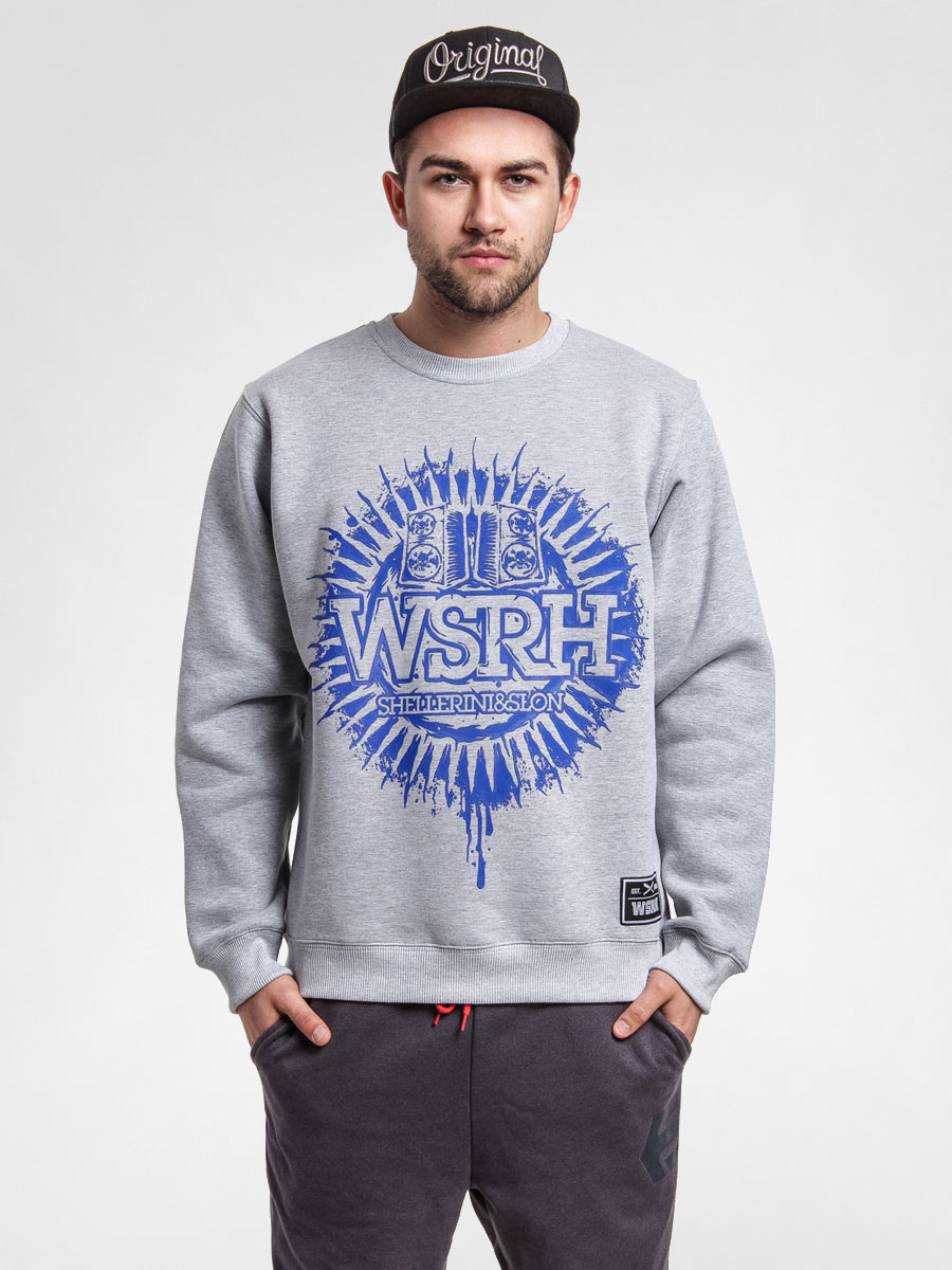 Bluza WSRH Slonce (grey/blue)