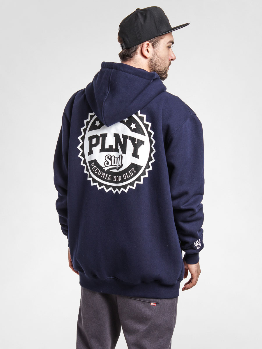 Bluza z kapturem PLNY Styl Cap ZHD (navy)