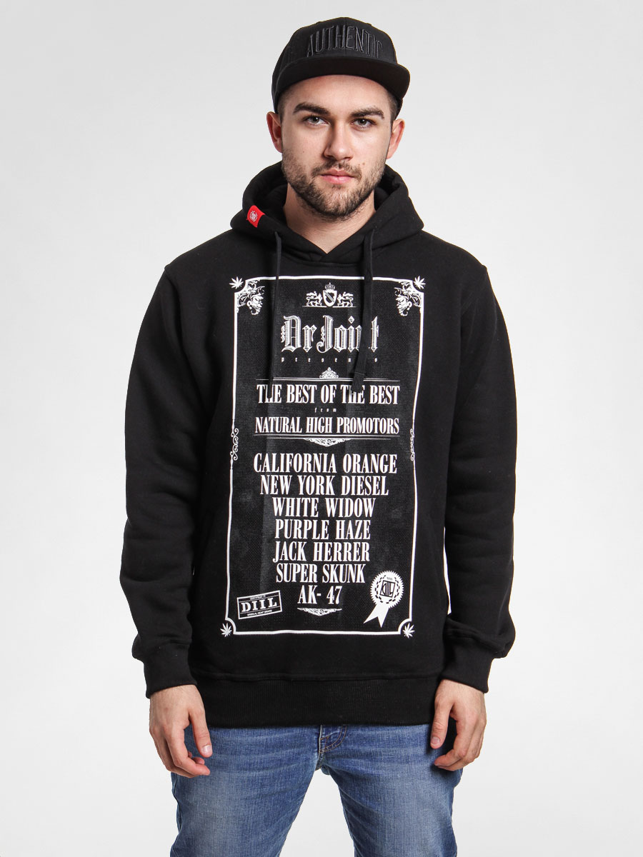 Bluza z kapturem Diil Dr Joint HD (black)