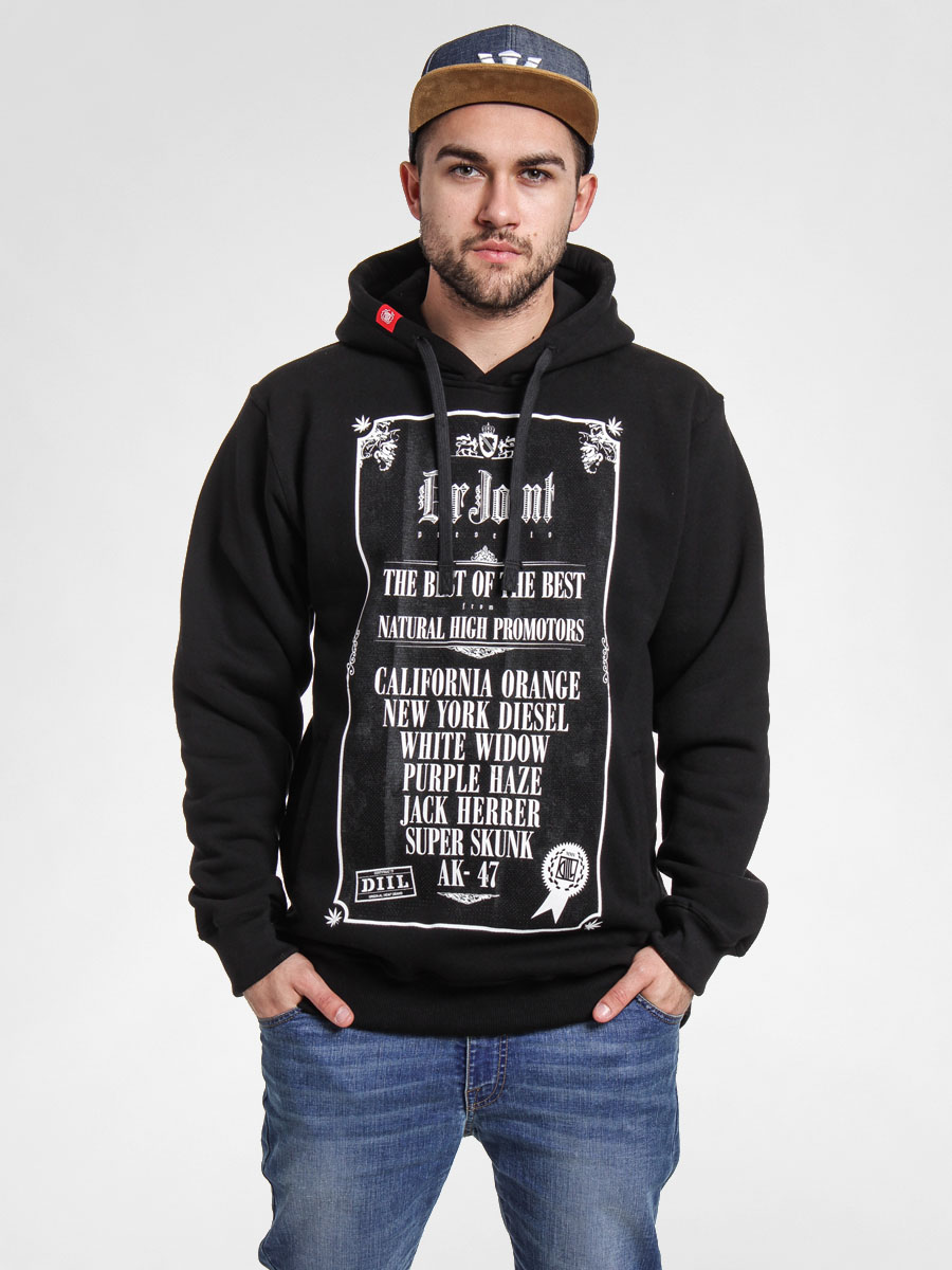 Bluza z kapturem Diil Dr Joint HD (black)