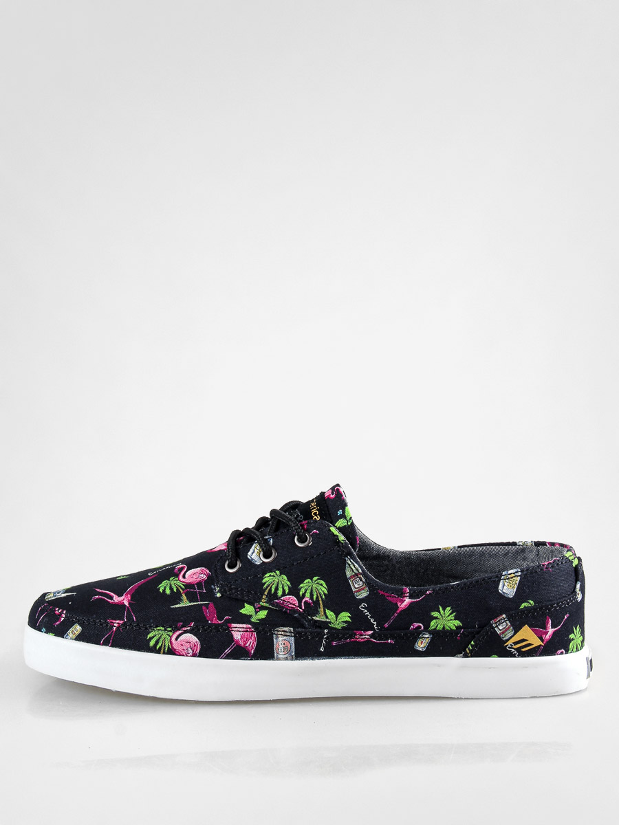 Buty Emerica Troubadour Low (blk/wht/print)