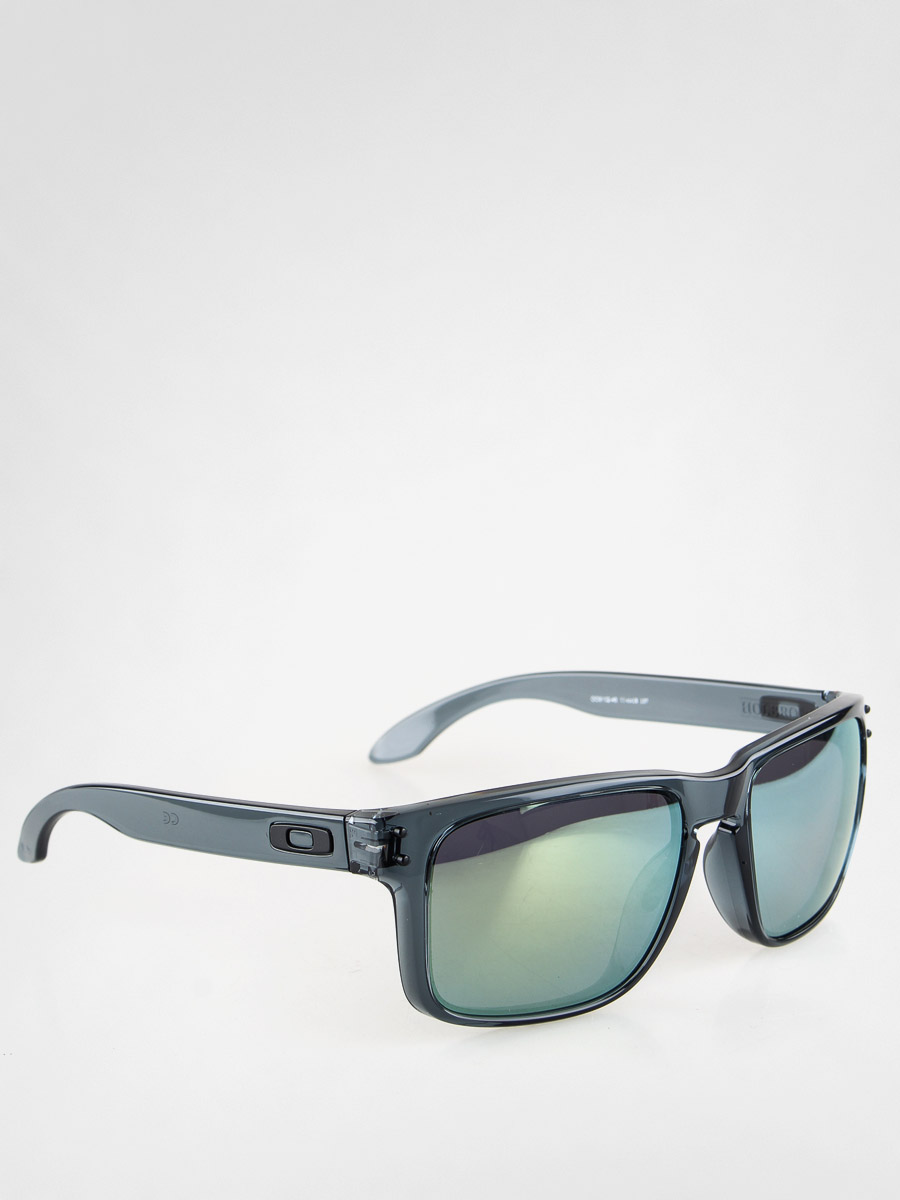 Okulary przeciwsłoneczne Oakley Holbrook (crystal black/emerald iridium)