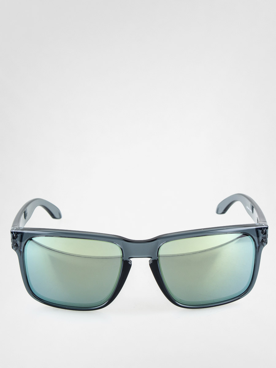 Okulary przeciwsłoneczne Oakley Holbrook (crystal black/emerald iridium)