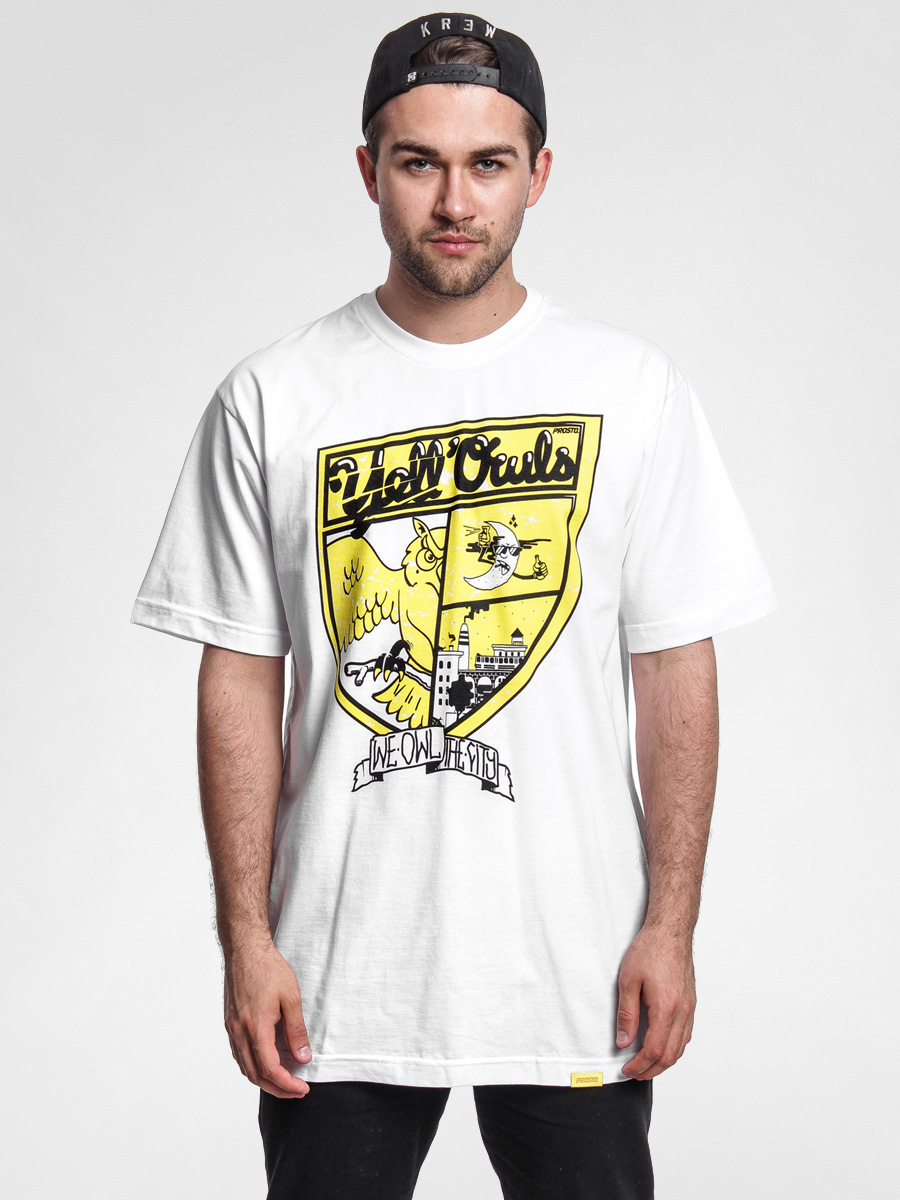 T-shirt Prosto Weowl (white)
