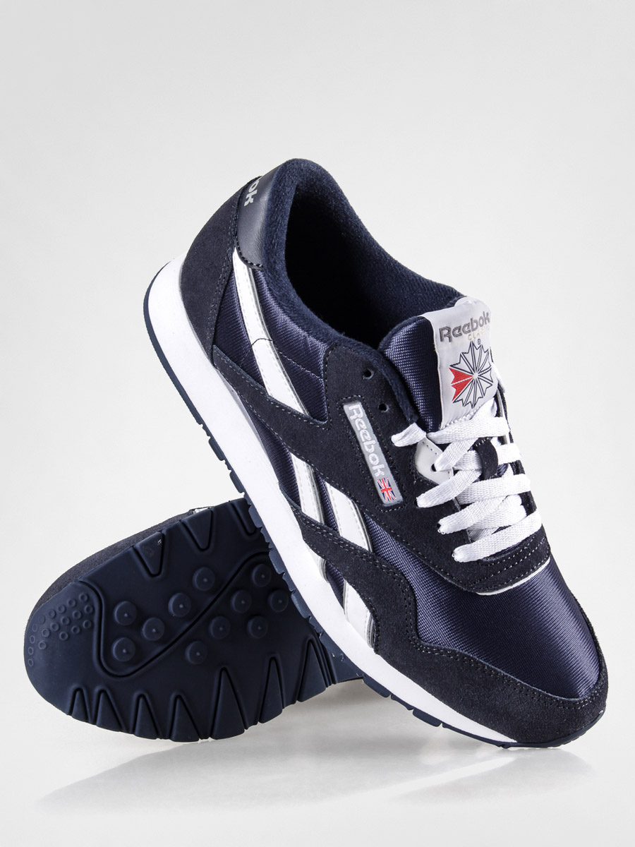 Buty Reebok CL Nylon (team navy/platinum)
