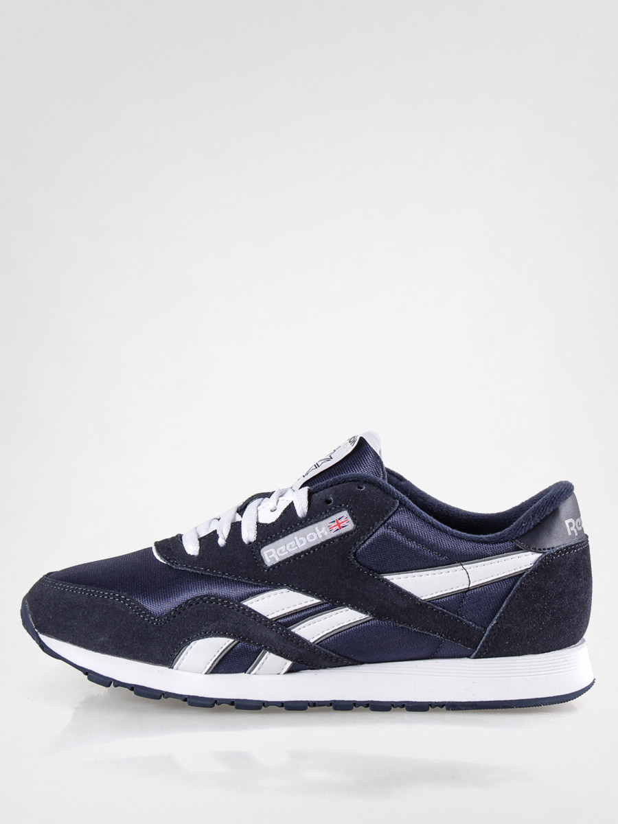 Buty Reebok CL Nylon (team navy/platinum)
