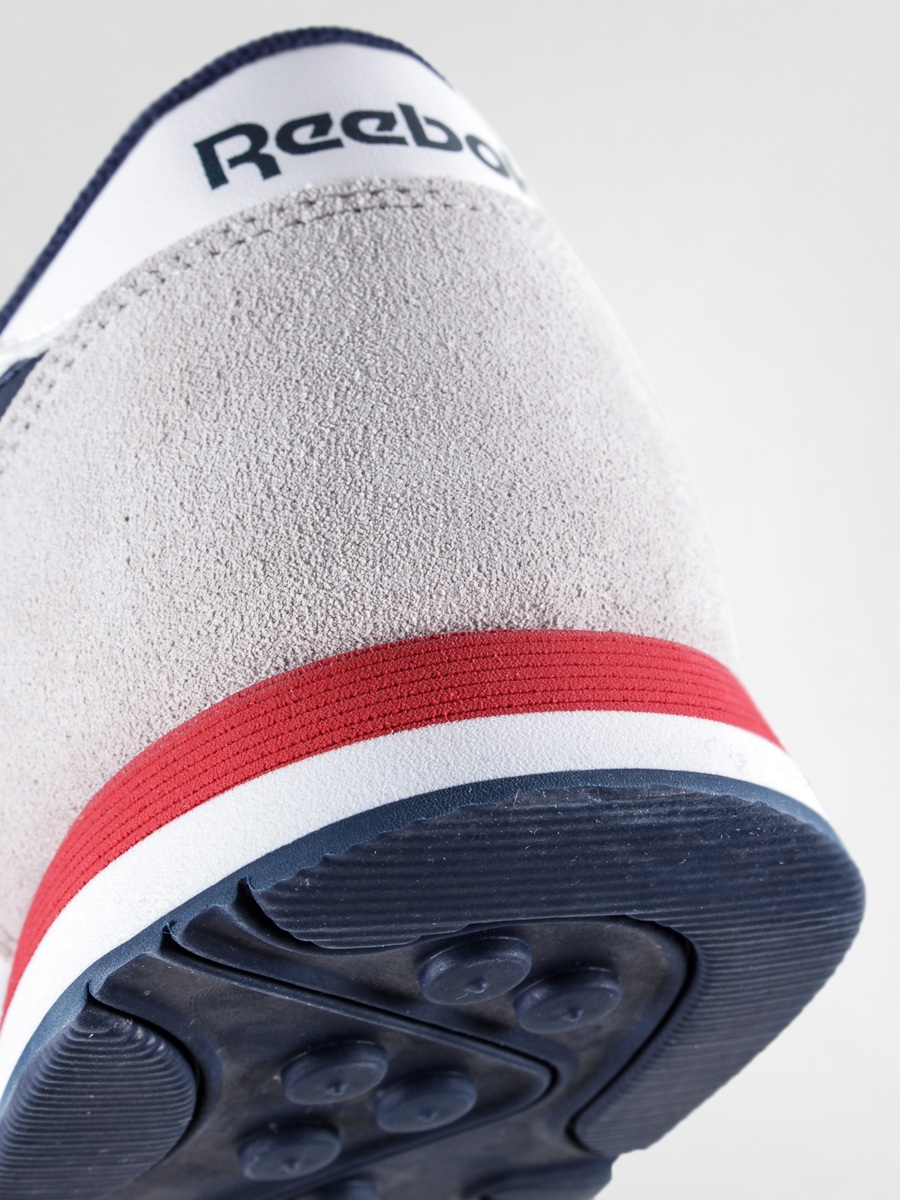 Buty Reebok CL Nylon SP (white/steel/navy/red)