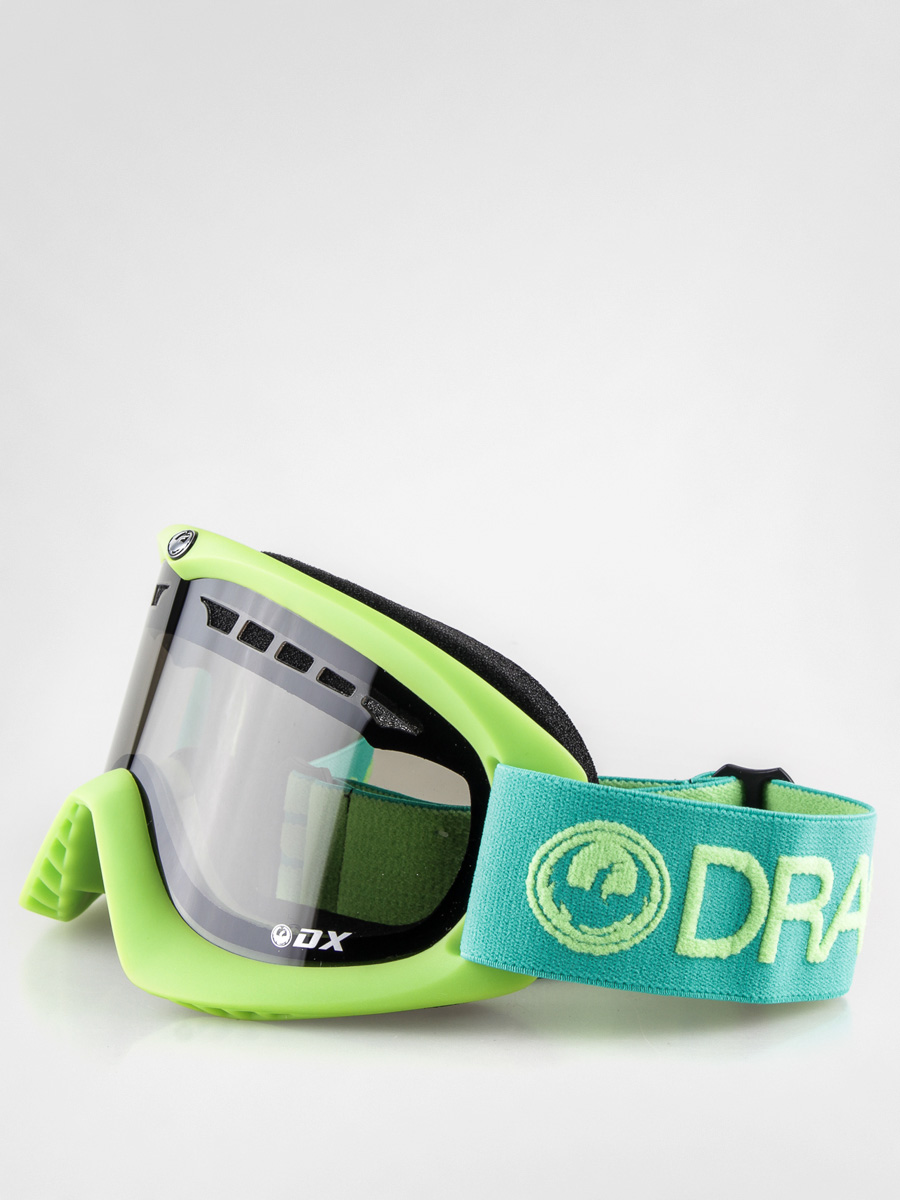 Gogle Dragon DX (aqua/smoke+yellow)
