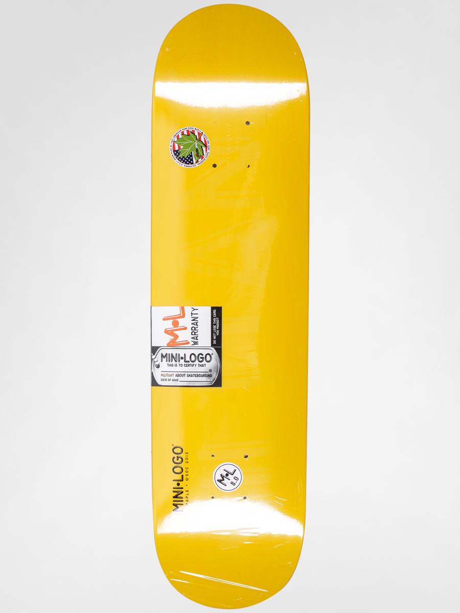 Deck Minilogo Maple K12 (yellow)