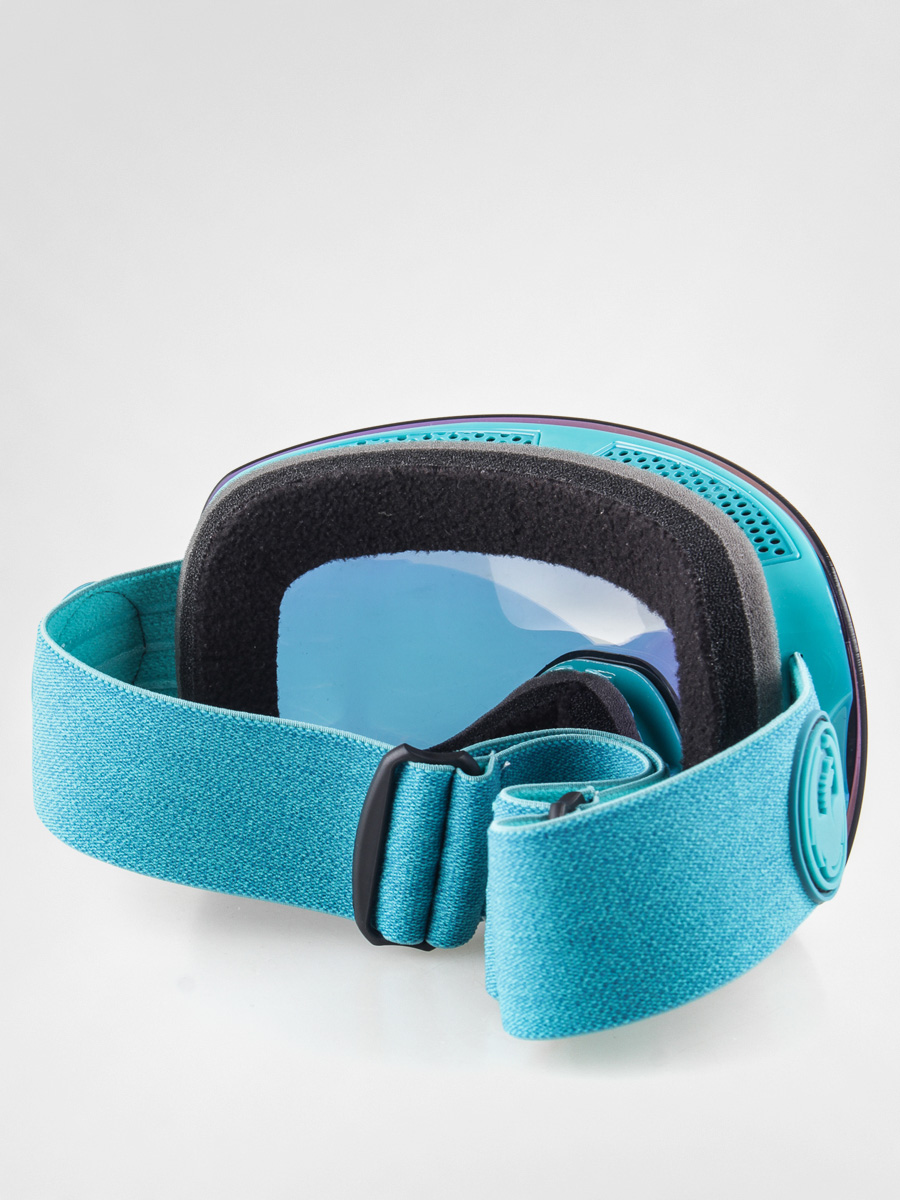Gogle Dragon APXS (aqua heather/smoke gold ion+yellow blue ion)