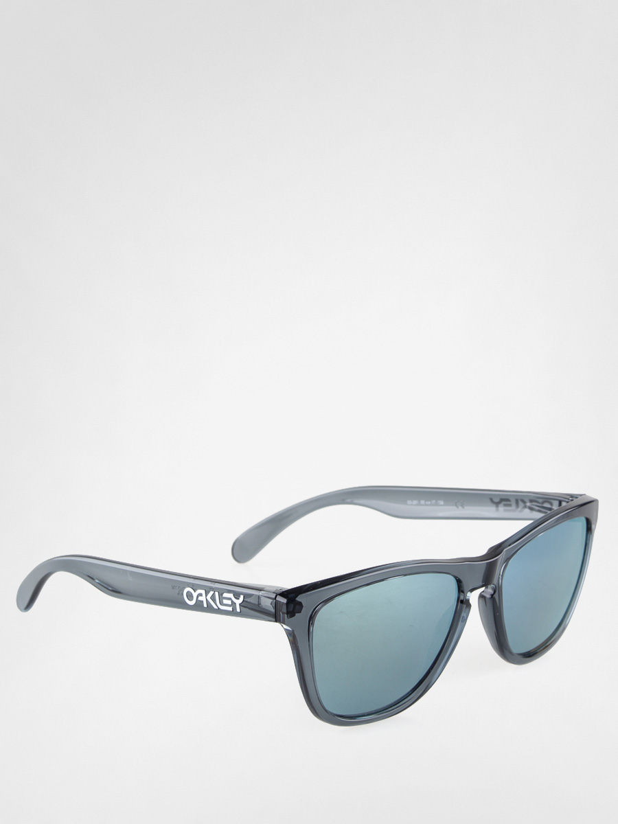 Okulary przeciwsłoneczne Oakley Frogskin Crystal (black/emerald irid)