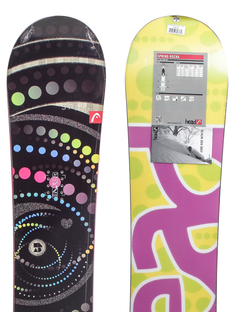 Damska Deska snowboardowa Head Spring Rocka