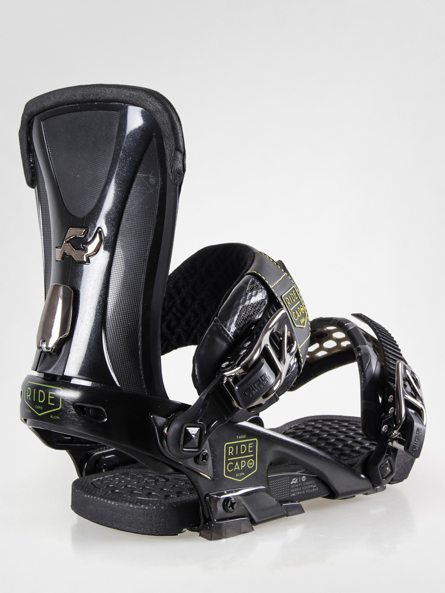 Męskie Wiązania snowboardowe Ride Capo (black)