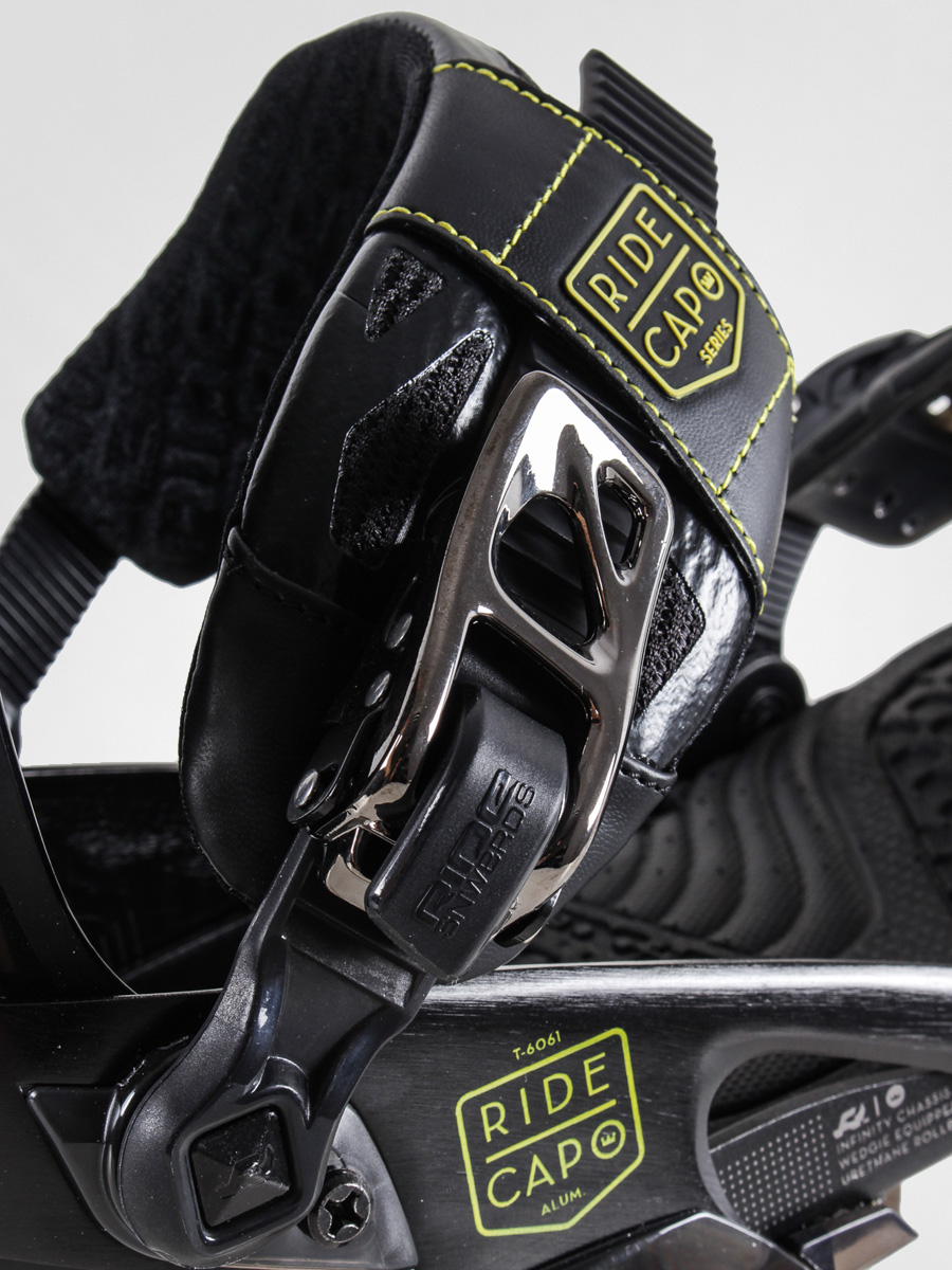 Męskie Wiązania snowboardowe Ride Capo (black)