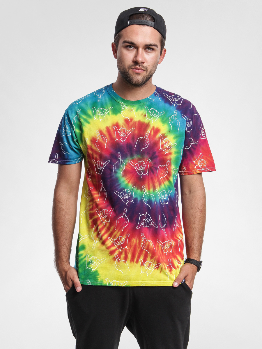 T-shirt Primitive HLFU (tie dye)