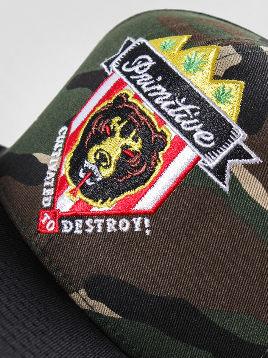 Czapka z daszkiem Primitive X Mishka Snapback (camc)