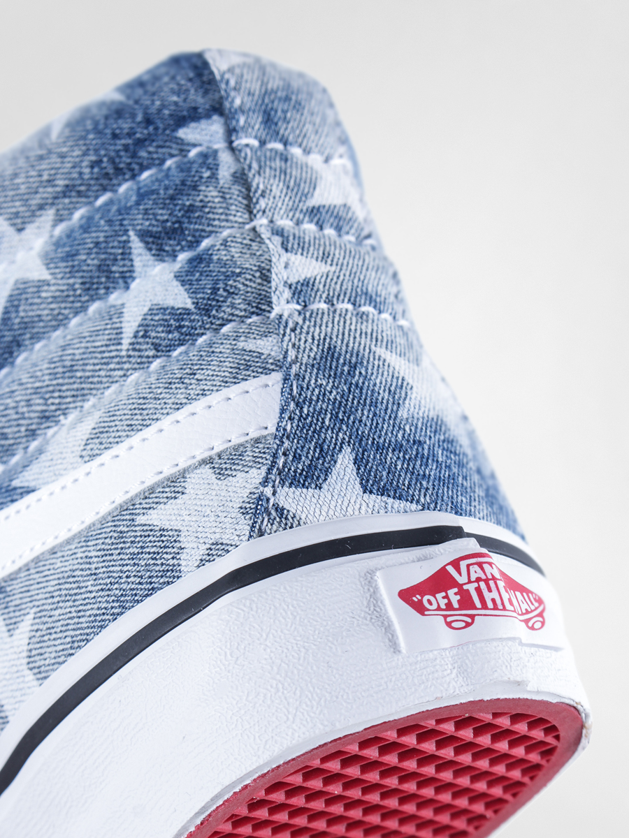 Buty Vans Sk8 Hi Slim (washed/stars/blue)