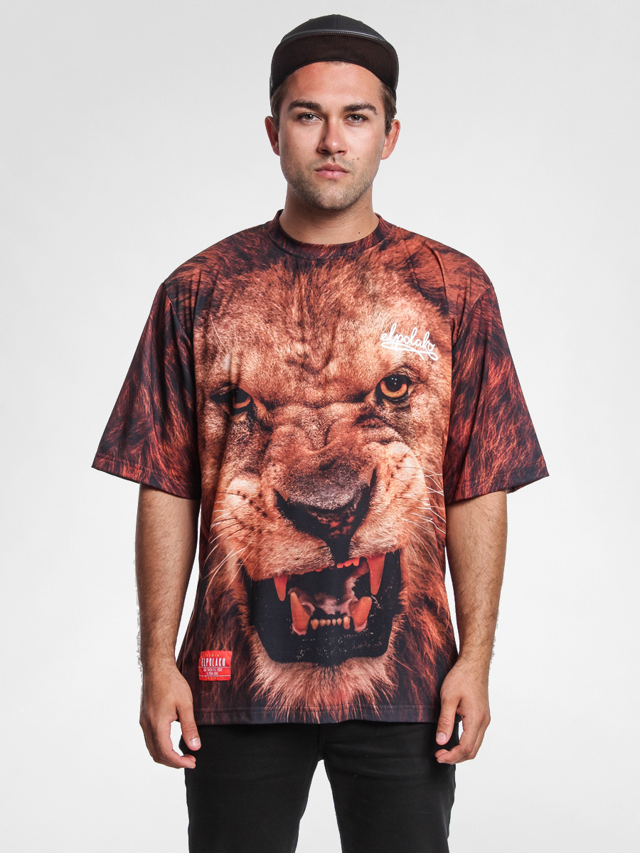 T-shirt El Polako Lew (lion face)